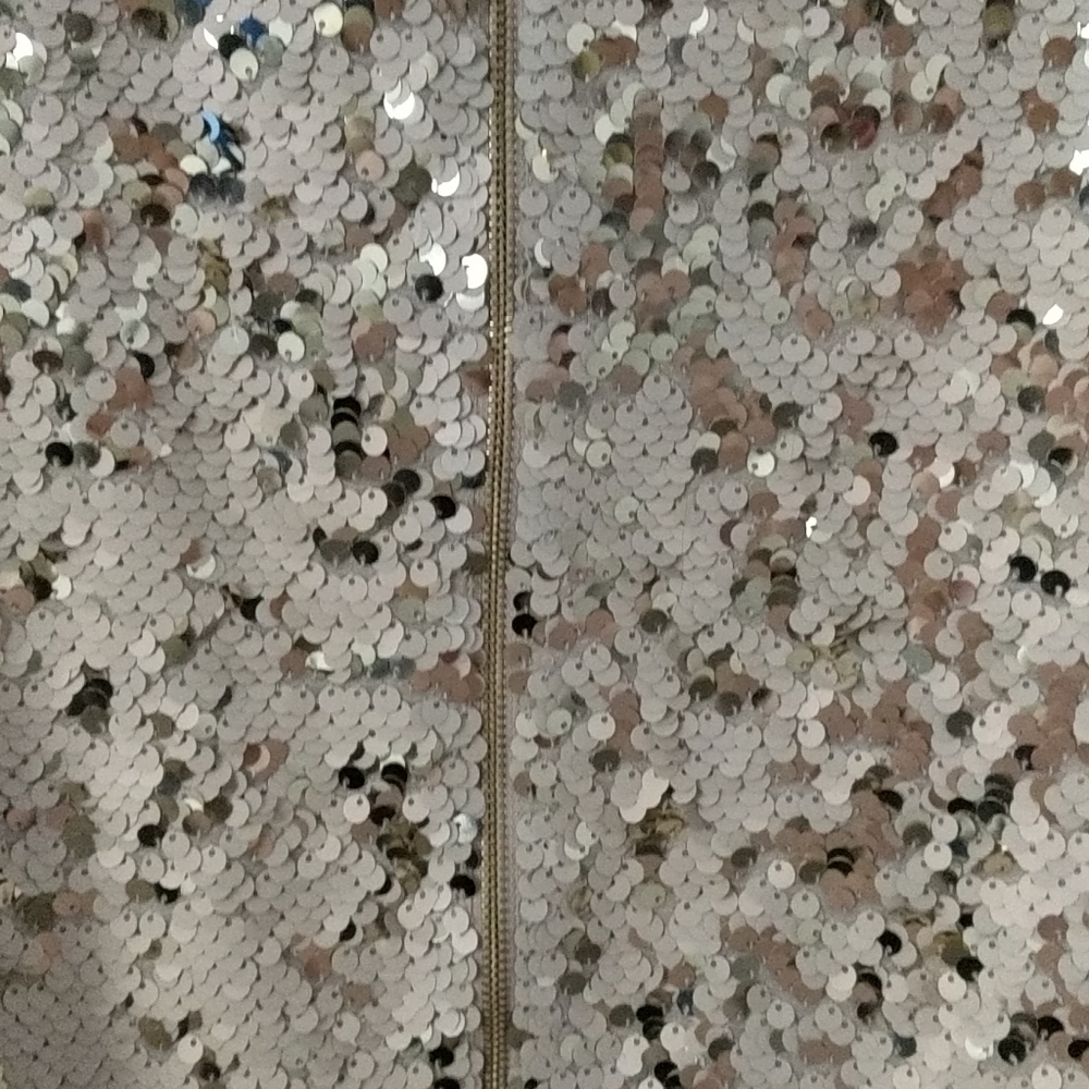 Forever 21 Sequin Zippered Short Jacket - Picture 3 of 6